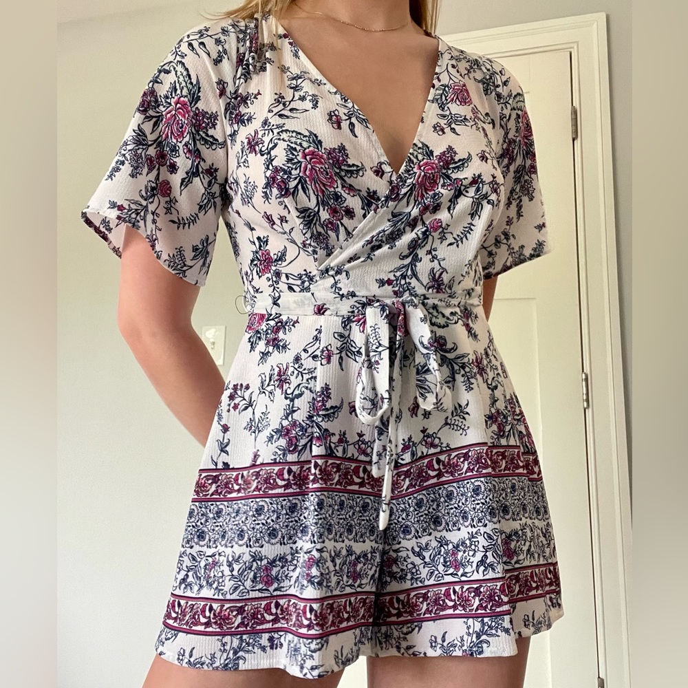 Pretty White Romper